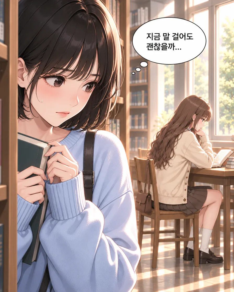 미래의 편지를 소재로 한 웹툰, 12컷 중 4번째