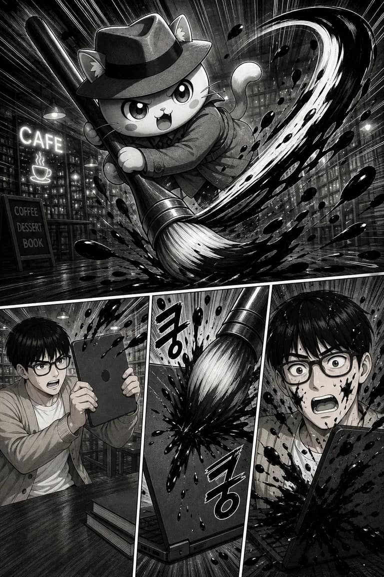 GenToon で作った AI ウェブトゥーン